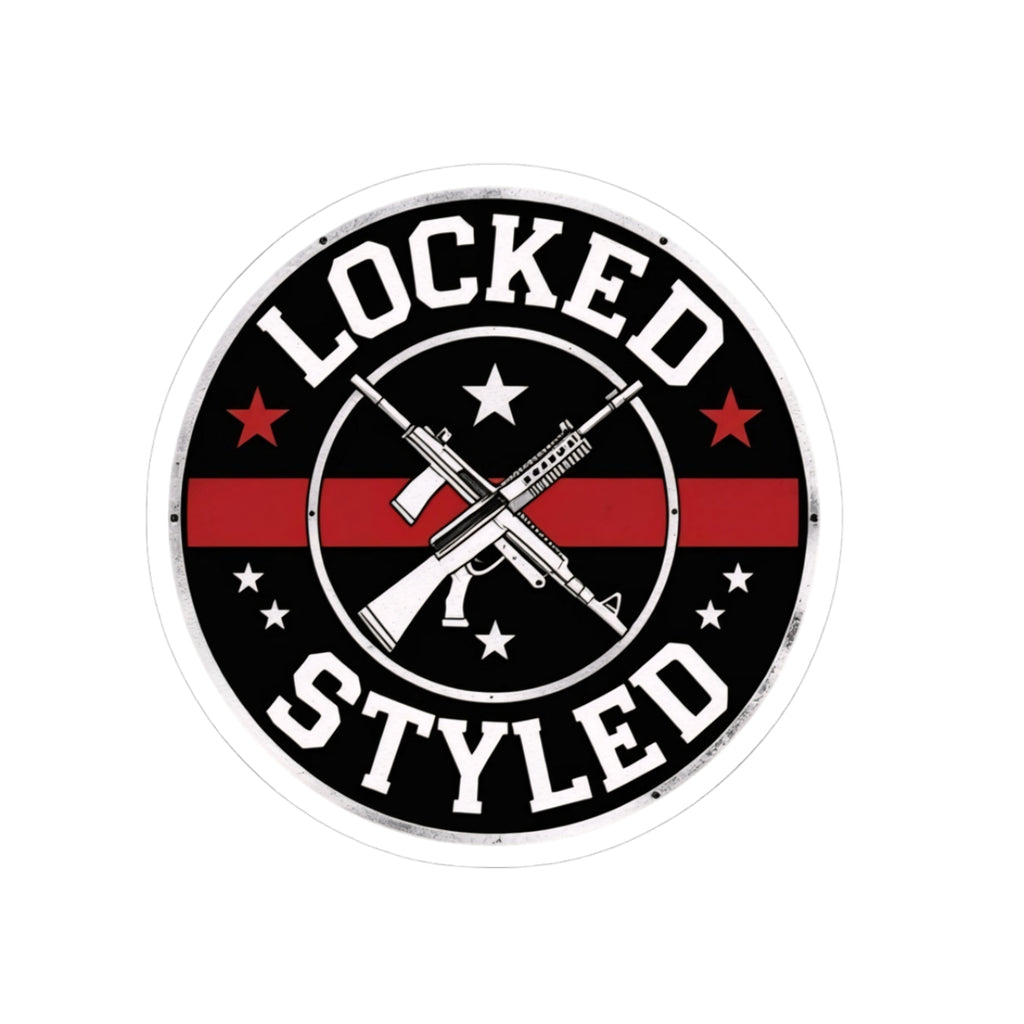 Locked & Styled Sticker